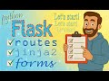 Python + Flask: Routes, Jinja Templates & A Tiny Form