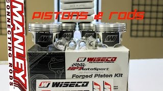 Turbo K24 Accord: Wiseco Pistons on Manley Rods