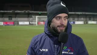 Joe Lea \u0026 Pat Suraci Post Match Interview | Wimborne Town vs Poole Town