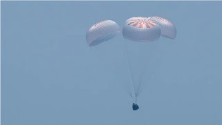 SpaceX : Crew Demo-2 Splashdown