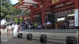 西宮神社「湯立神楽」　　2018.7.20