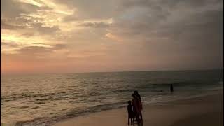 കാറ്റാടി beach.. sunset 😍