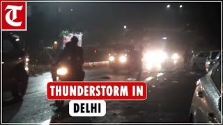 Dust storms, strong winds hit Delhi NCR