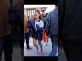 Ariana Grande in blue outfits