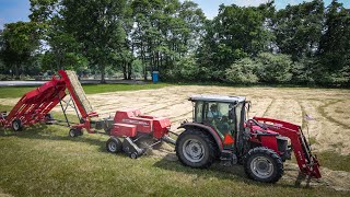 Massey Ferguson 1838 Square Baler: Tight, Consistent Quality Hay Bales