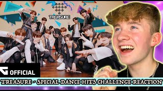 TREASURE - SPECIAL DANCE CHALLENGE HITS COMPILATION REACTION (CHUSEOK VER.)