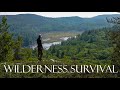 3-Day Solo Survival Catch and Cook in the Deep Wilderness