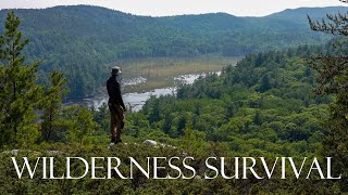 3-Day Solo Survival Catch and Cook in the Deep Wilderness