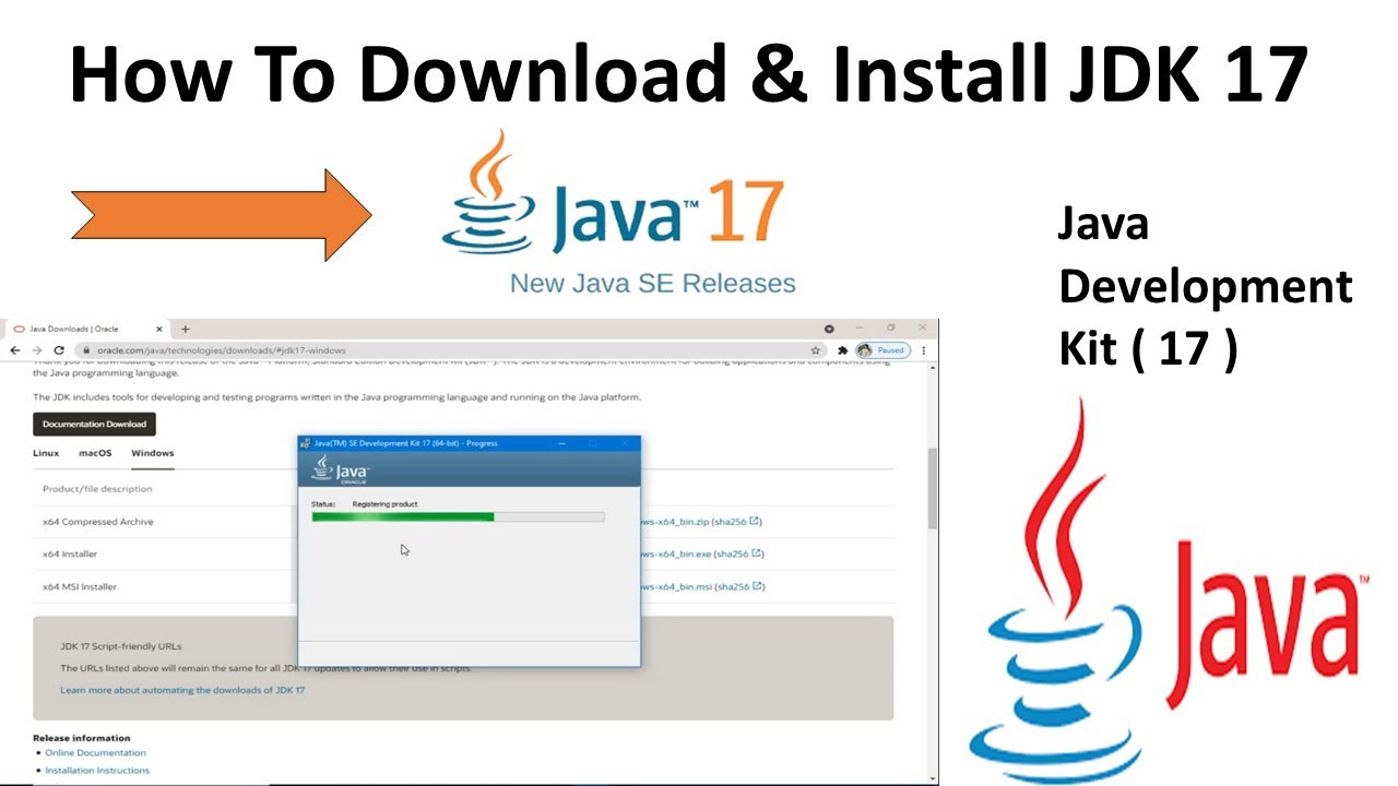 How To Install Java JDK 17 On Windows 10 | Download Java JDK 17 From ...