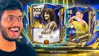 97 Gullit TOTY & 12th Man CR7 Hunt Begins - FC MOBILE Pack Opening!