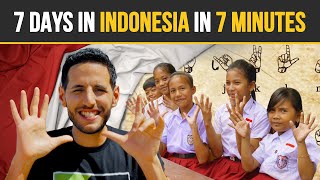 7 Days In Indonesia In 7 Minutes