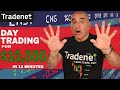 Live Day Trading for $10,000 in 12 Minutes - Meir Barak