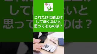 【大喜利パーク】これだけは値上げしてほくないと思ってるものは？ #Shorts #大喜利