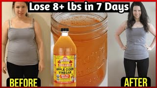 The REAL Reason Why Apple Cider Vinegar Helps with WEIGHT LOSS - Healthy Treats