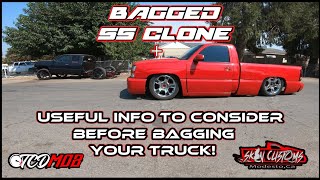 BAGGED SS CLONE (MUST WATCH  IF YOUR THINKING ON BAGGING YOUR TRUCK)