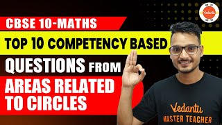 Top 10 Competency-Based Questions from Areas Related to Circles | CBSE Class 10th Maths Chapter-12