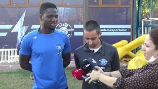 David Akintola: ''Adana Demirspor'a gelirken hiç tereddüt etmedim.''