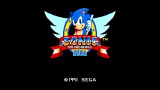 Sonic 1 SMS Remake 1.1.H -  Sonic 100% Longplay