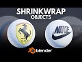 Shrinkwrap Objects in Blender in under 20 Seconds!