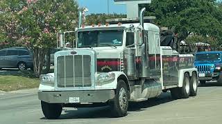 Summer truck spotting, and a gray Freightliner flatbed and more!