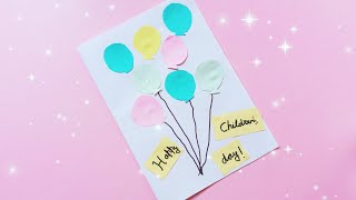Diy Children's Day Card||Children's Day Card Making