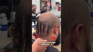 We Took Creativity to the Next Level! 🤯 #Barber #Haircut #fademaster