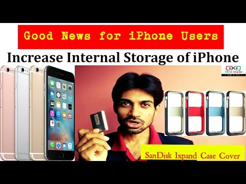 iPhone: Increase Storage: SanDisk iXpand Memory Case: Tech Dekho iPhone: Increase Storage: SanDisk iXpand Memory Case: Tech Dekho