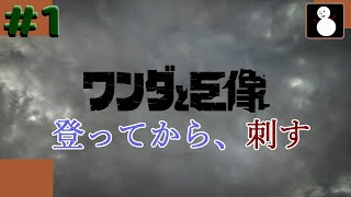 #01【ワンダと巨像】オープニング～谷歩く大男