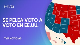 Estados Unidos: republicanos y demócratas se disputan el Congreso voto a voto