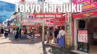 Tokyo Harajuku Walking Tour -4K Japan- Takeshita Street