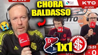 Reações Fabiano Baldasso no Gol do Ind. Medellin 1x1 Internacional [React Baldasso Libertadores]