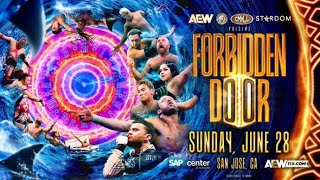 Fantasy Booking AEW Forbidden Door 2026 Match Card