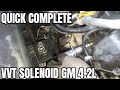 How to Replace VVT solenoid GMC Envoy Chevrolet Trailblazer 4.2 Liter