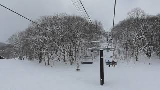 白馬八方尾根スキー場　咲花北尾根クワッド　Sakka Kitaone Quad, Hakuna Happo-One Snow Resort, Japan