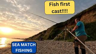 SLO Midweek League Rd 7. Hillhead Cliffs, Fareham. Sea Match Fishing UK 2024.