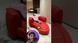 🛋️ Un sofá increíble que se convierte en cama! 😲 #viral #short #tendencia #parati