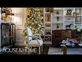 A Glam Apartment Gets The Classic Christmas Treatment