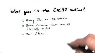 Application cache - Mobile Web Development