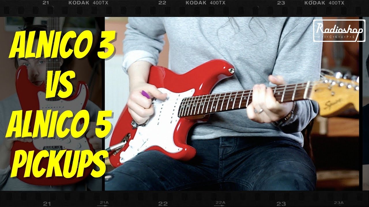 Alnico 3 Vs Alnico 5 Pickups Comparison - YouTube