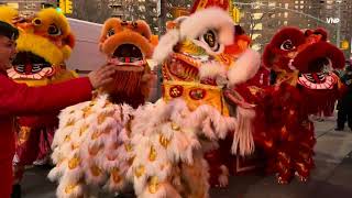 Annual Lion Dance Celebration Outside WA LUNG Kitchen, Chinese New Year Celebration ￼/ 2.1.25 🧧