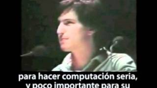 Steve Jobs present "Macintosh" 1984, apple history,