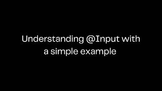 Angular @Input Finally Explained 🚀 | Pass Data Between Components Easily