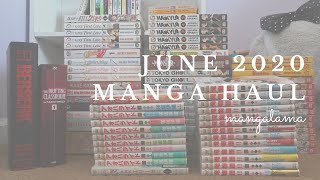 huge manga haul & unboxing // june 2020 (75+ volumes!!)