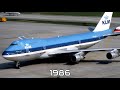 klm boeing 747 200 fleet history 1971 2004