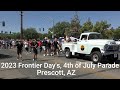 2023 Frontier Day's, 4th of July Parade in Prescott, AZ