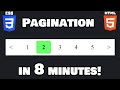 Learn CSS pagination in 8 minutes! 🕮
