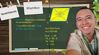 Theorems on Rhombus and Its Application