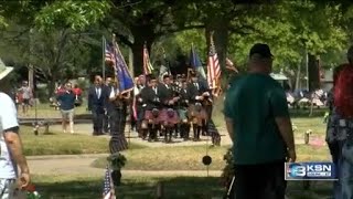 Kansas National Guardsman honor fallen at Wichita ceremony