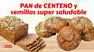 pan de centeno y semillas