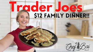 $12 Trader Joes Family Dinner | Budget Friendly Recipes | Gluten Free \u0026 Vegan